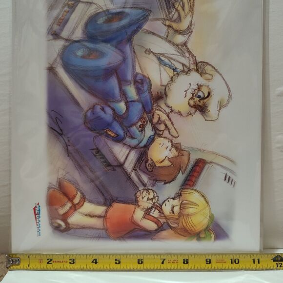 Mega Man Limited Edition Art Print & Certificate Of Authenticity Official Capcom - Picture 4 of 4